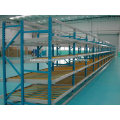 Carton Flow Through Gravity Racking for Warehouse Storage